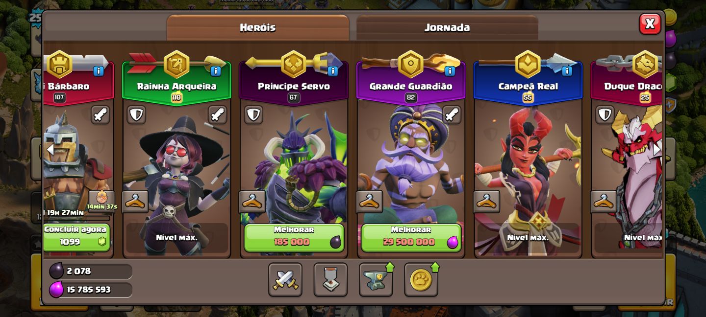 Conta th18 pronta pra guerra