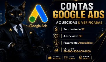 Contas Google Ads CNPJ Verificado Contas Aquecidas Pagamento Auto Sem Limite $2!