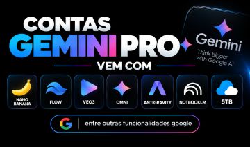 CONTAS GEMINI NO MELHOR PREÇO