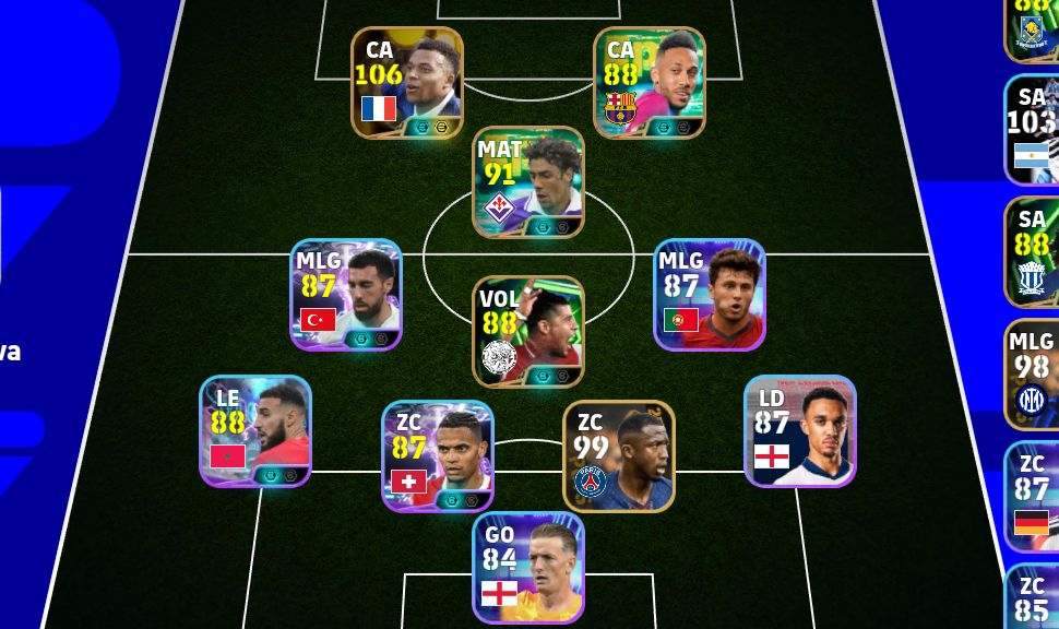 Ótima conta para iniciar bem no eFootball!