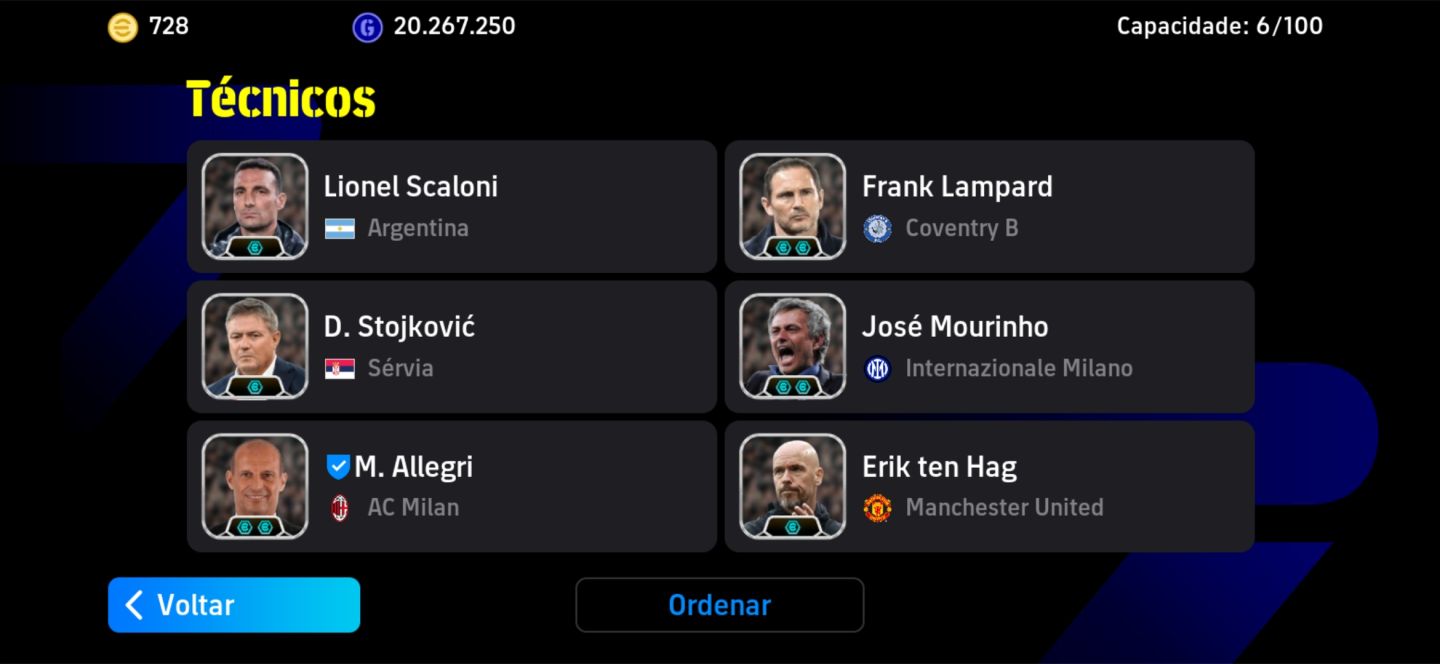 CONTA TOP eFootball 3292 FORÇA | GULLIT 108 + MESSI 110 + BANCO RECHEADO!