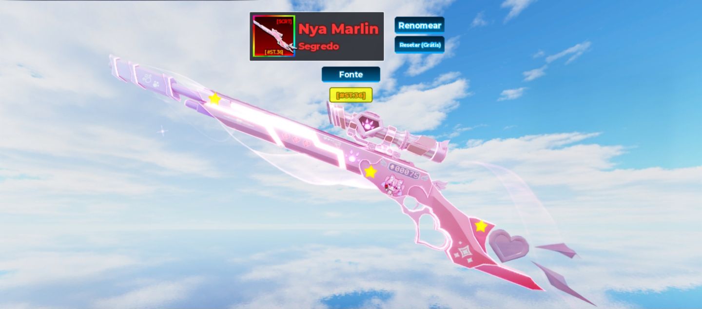 ( DESCONTO ) SKINS RARAS SNIPER ARENA | MELHOR PREÇO ( ROBLOX )! TEMOS NYA!