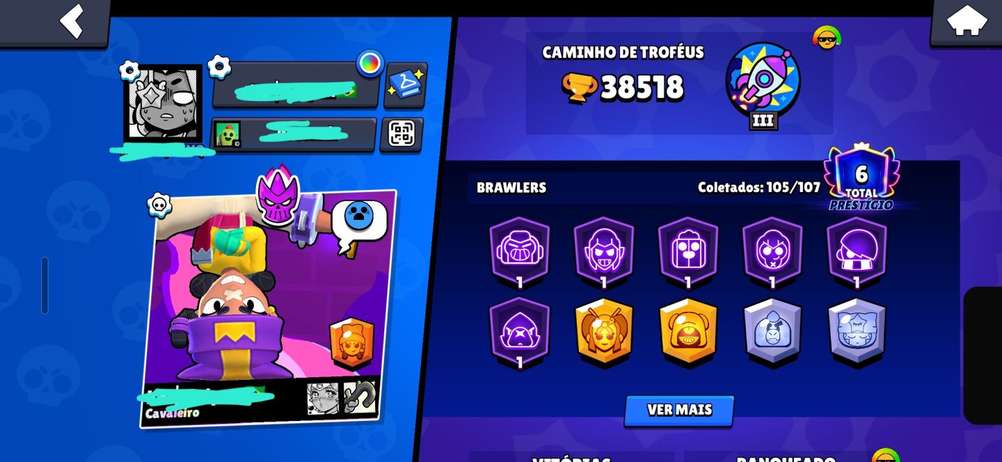 Conta Brawl Stars/Clash Royale Full Acesso [ ENTREGA AUTOMÁTICA ]