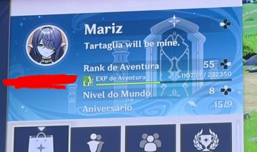 CONTA DE GENSHIN AR55, 10 T5 E MUITOS RECURSOS
