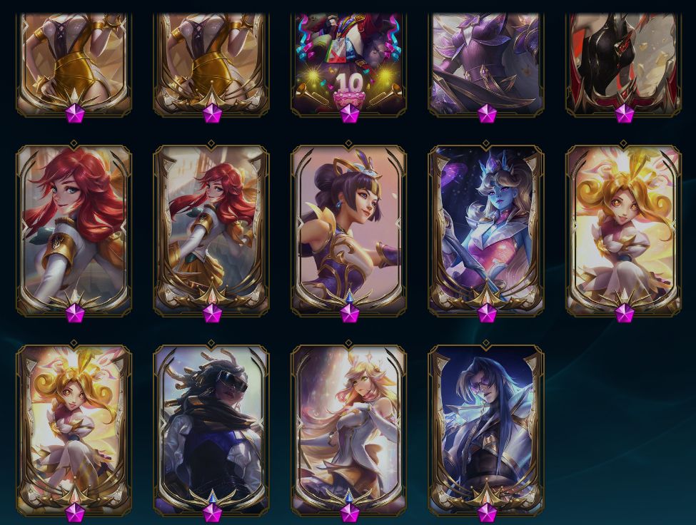 Conta LoL 418 Skins | Level 595 | Full Acesso | BR