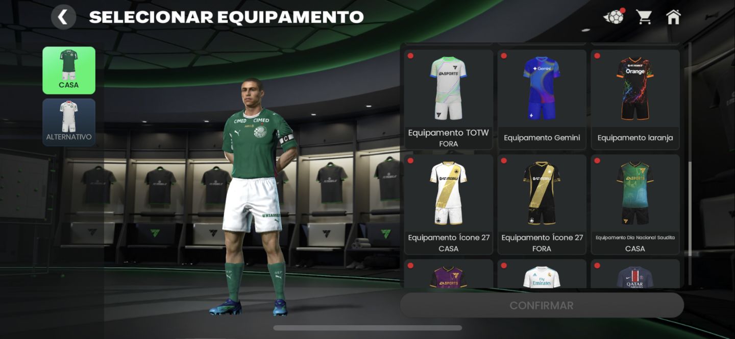 Conta FC Mobile GER 122 Ótimos jogadores