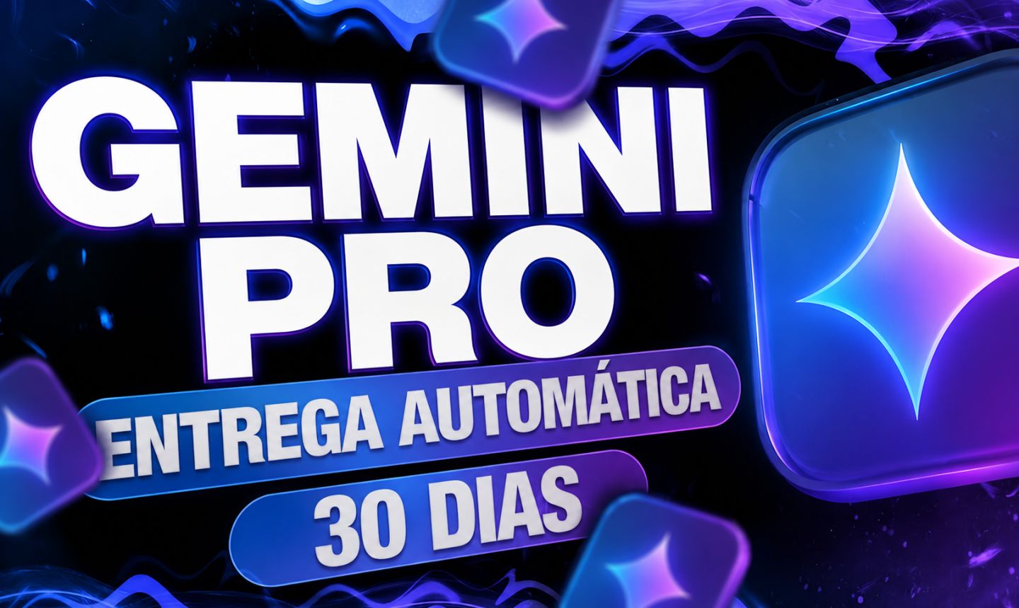 GEMINI PRO VEO3.1 FLOW & ANTIGRAVITY + BRINDE, SUPORTE 12/7 | ENTREGA AUTOMÁTICA