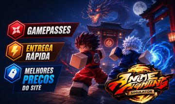 ANIME FIGHTING SIMULATOR PACOTES BOOST XP GAMEPASSES RECURSOS SIMULADOR DE LUTA