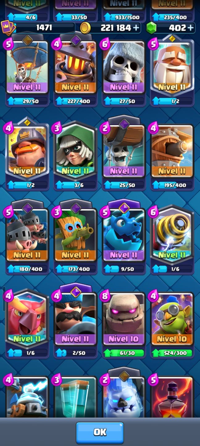 CONTA VETERANA (9+ ANOS) | 10,000 TROFÉUS | NÍVEL ALTO + PASSES & SKINS