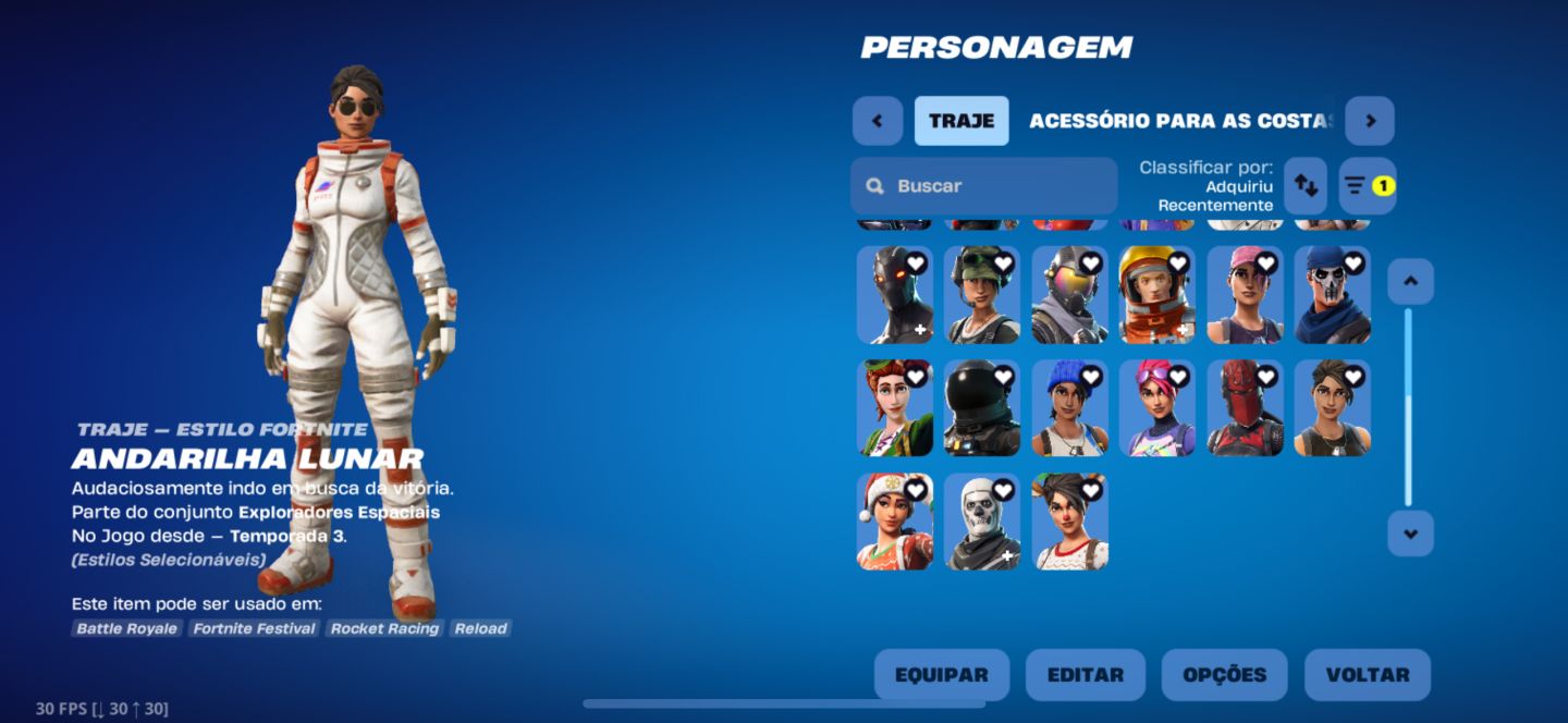 Conta season 3 com as danças mais rara do jogo.