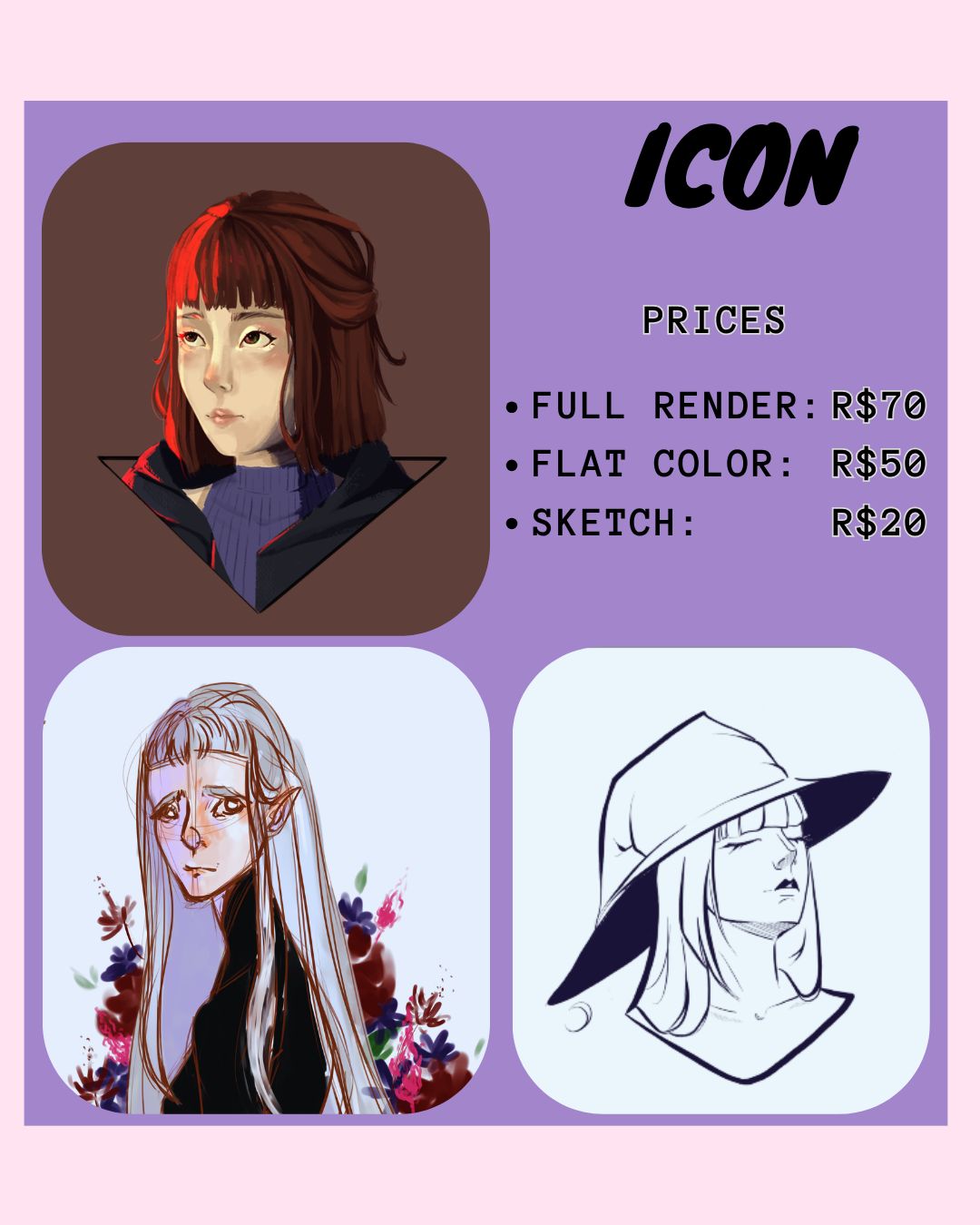 COMISSOES(ilustrações/designs)