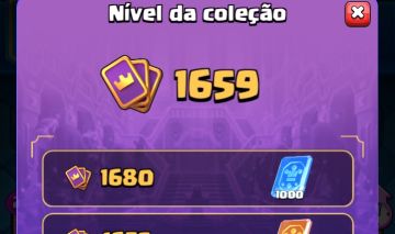 CONTA CLASH ROYALE - TORRE 16 H COLEÇÃO 1658 NO MESMO I.D VAI COC CV12