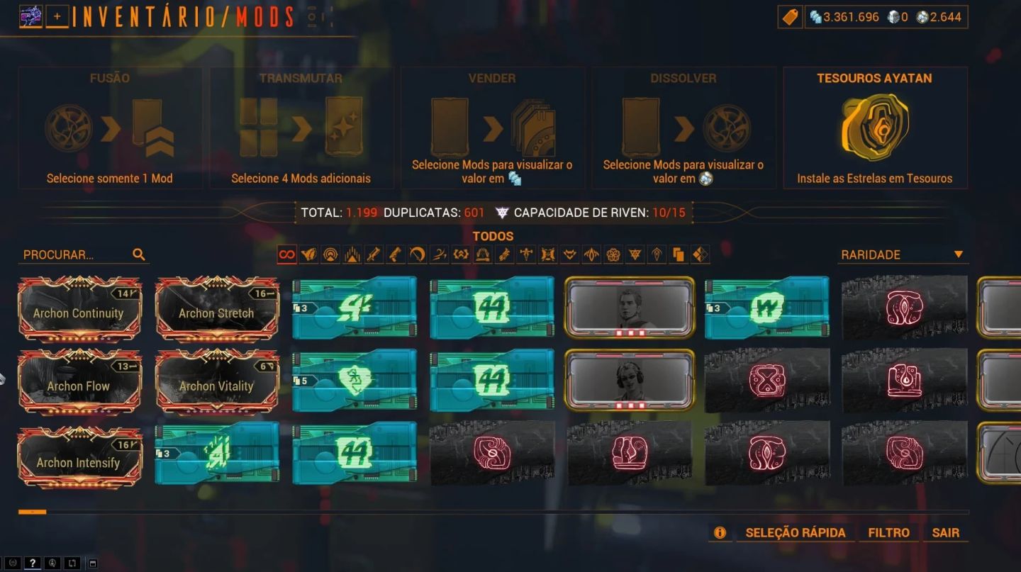Conta Warframe Mr18 Tennocon