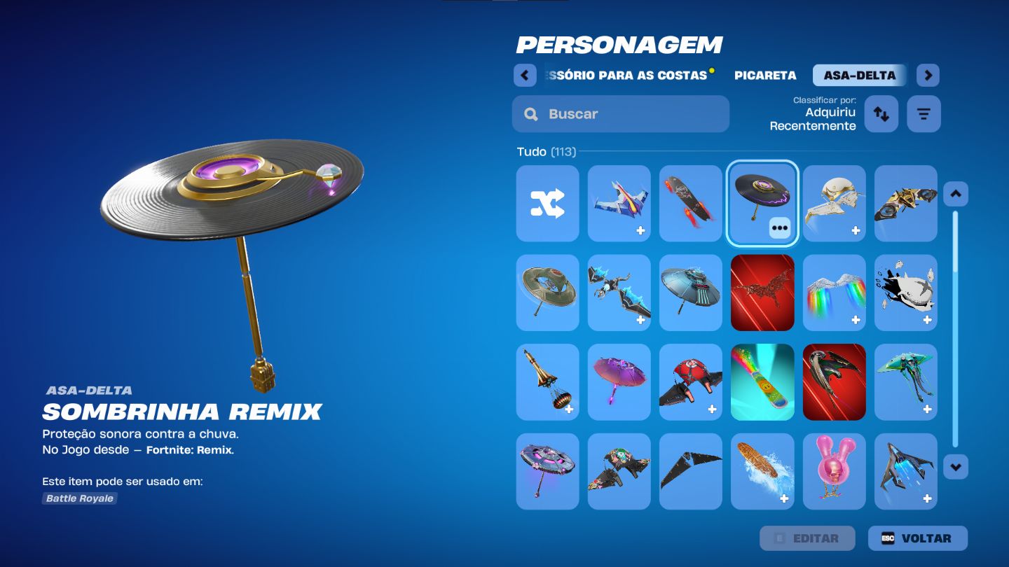CONTA EPIC GAMES / MUITAS SKINS FORTNITE E JOGOS