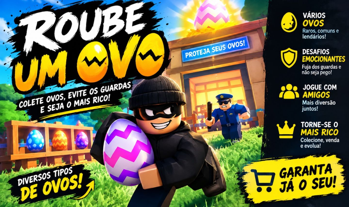 PRODUTOS ROUBE UM OVO GGMAX | ITENS DO JOGO
