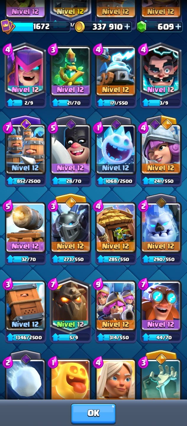 Conta Supercell Clash of clans e Clash royale