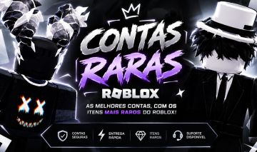 2 CONTAS RARAS ROBLOX (ITENS DE ADMIN E JOGOS UPADAS)!!!