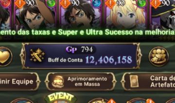 Cont 7DS Grand Cross End Game |Quase 13K de B.P. |Pronta para o Conteúdo Máximo