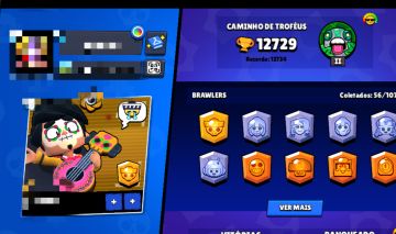 CONTA BRAWL STARS | 27K+ TROFÉUS | 56 BRAWLERS | NÍVEL 50 | CONTA DE 2021
