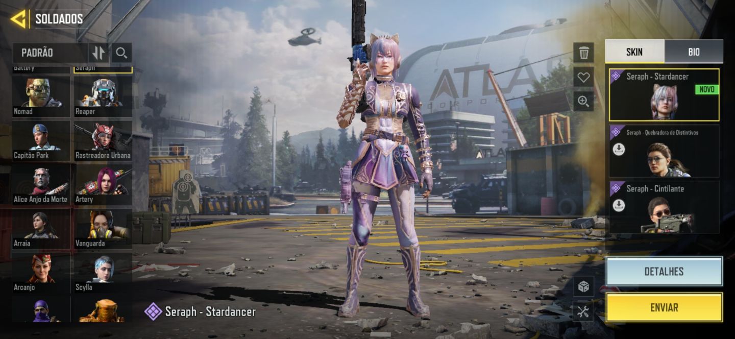 Mais barato conta codm com várias skin se personagem
