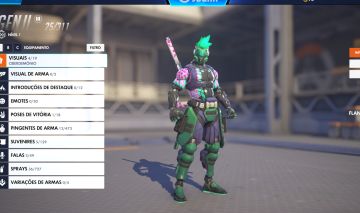 Conta de Overwatch +53 skins (40 skins lendarias)