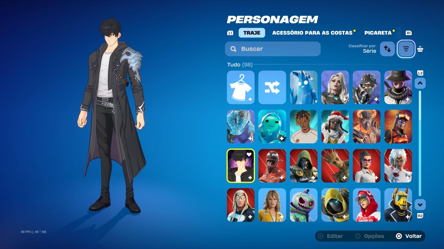 Conta Fortnite com vários itens (só para pc)