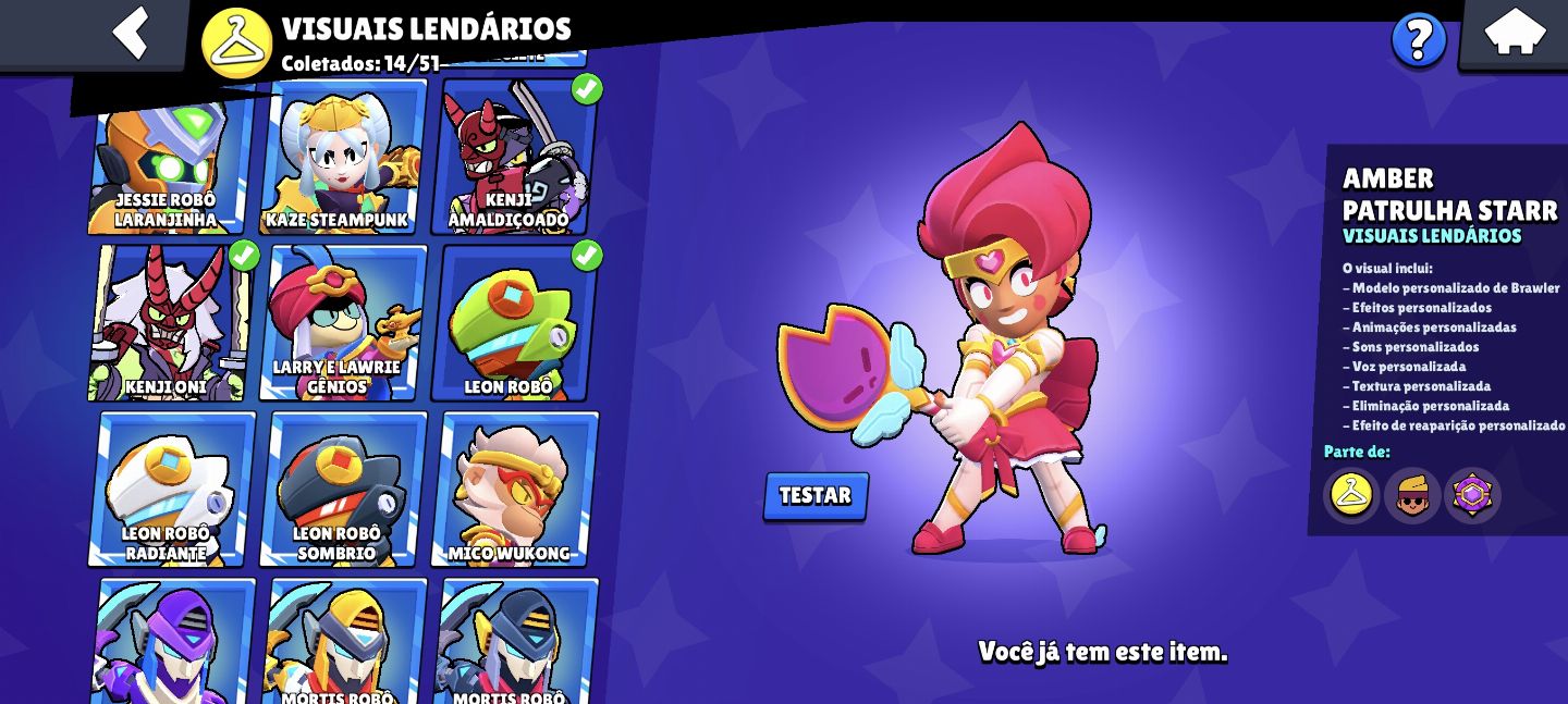 Melhor conta do Brawl
