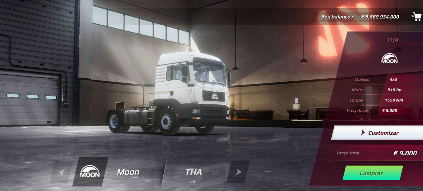 Conta Truckers Of Europe 3 Com Muito Dinheiro