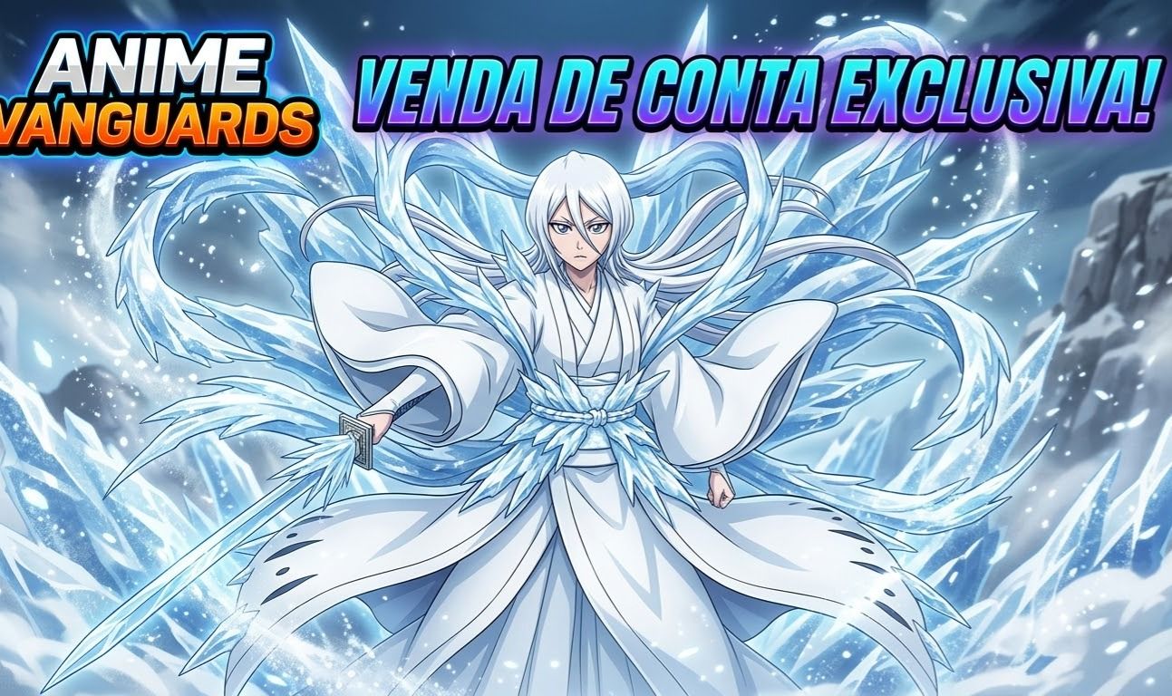 Conta Anime Vanguards Endgame + Skins Roblox