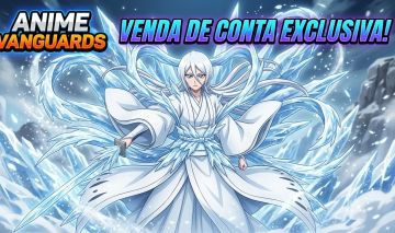 Conta Anime Vanguards Endgame + Skins Roblox