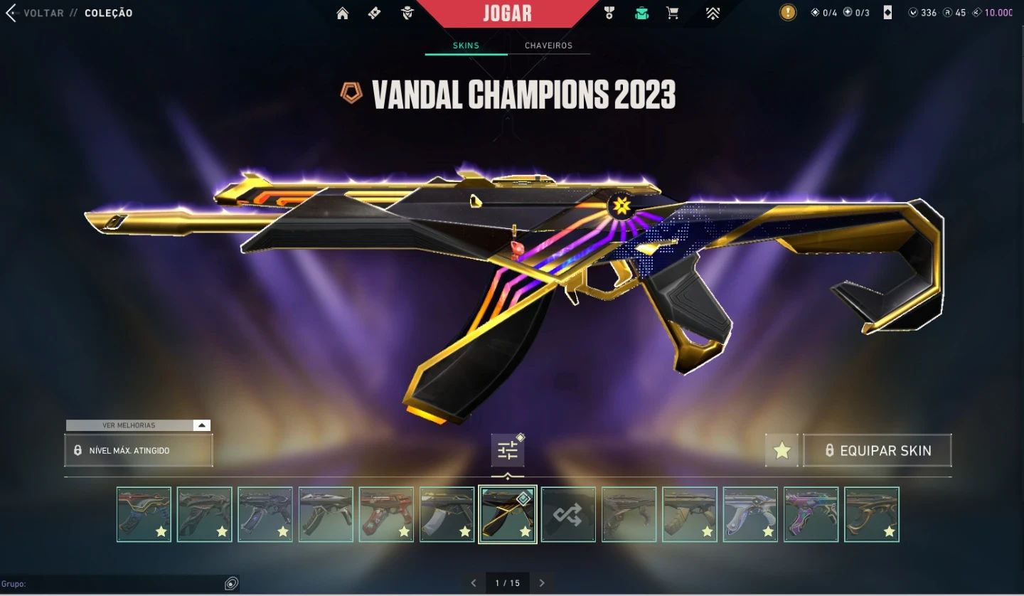 Conta Valorant R$8752,80 Gastos, Skins Exclusivas, Champions Arcane