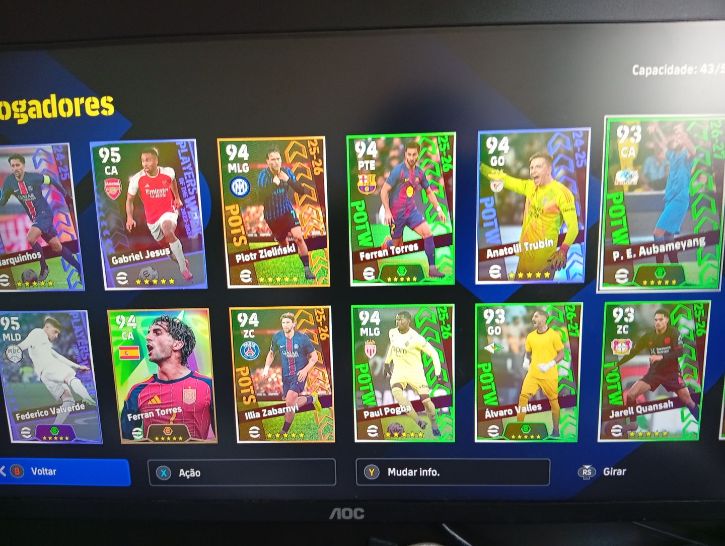 Conta Efootball Xbox ( 3170 ) ( Primeiro Dono )