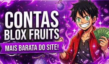 BLOX FRUITS - AS MELHORES CONTAS