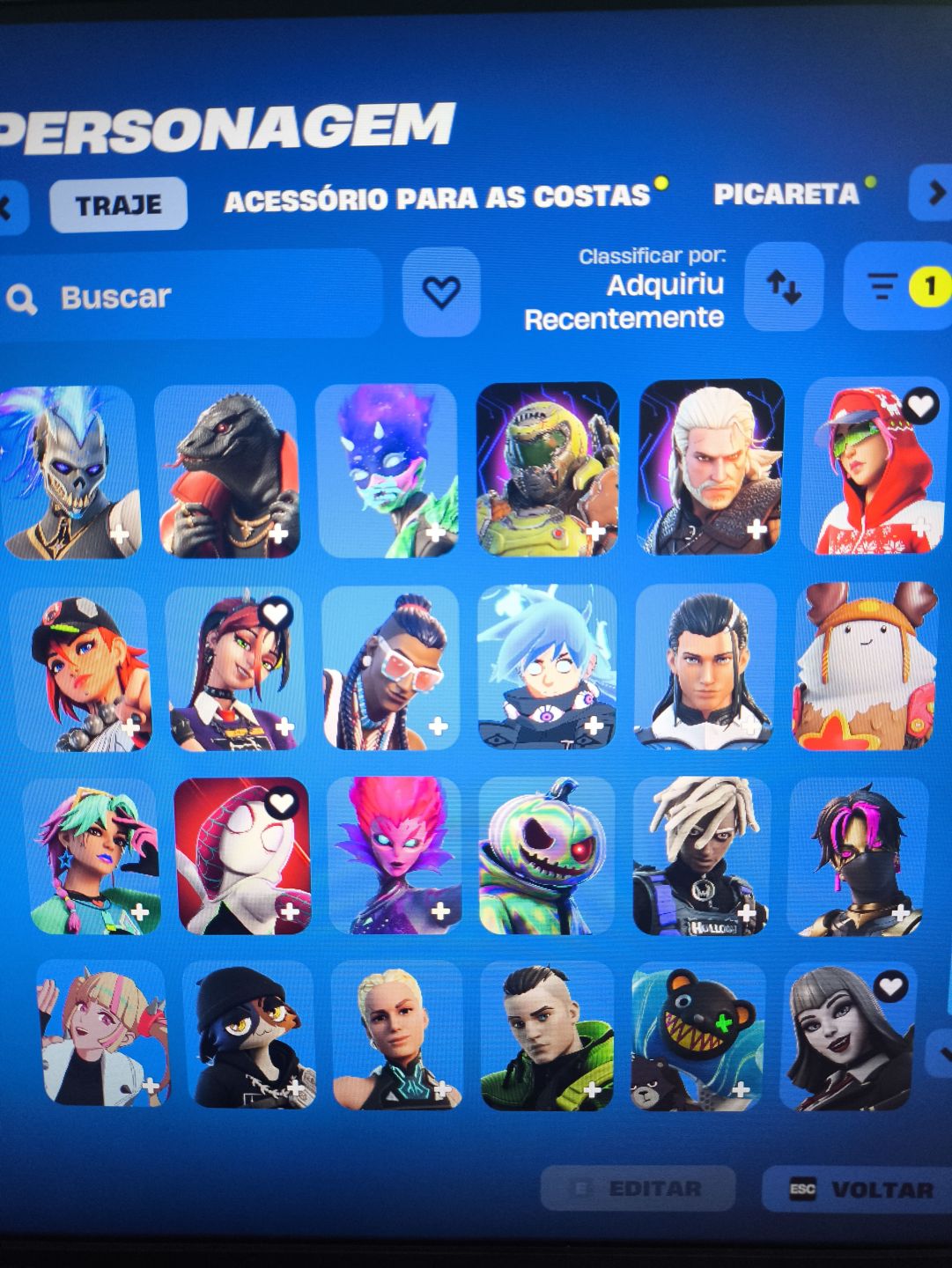 Conta de fortnite tryhard super barata com Lara Croft!