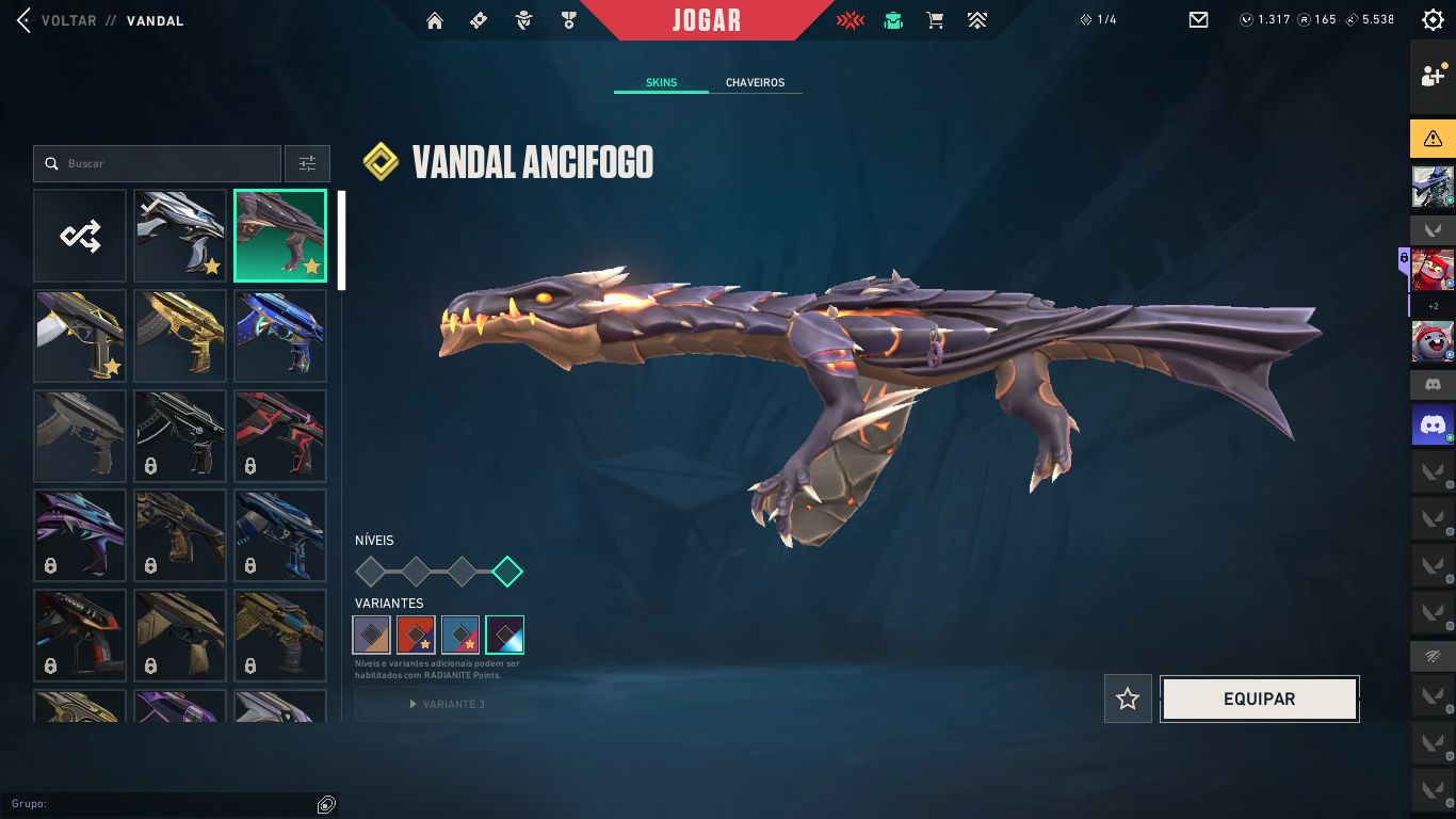 CONTA VALORANT COM A AERIES