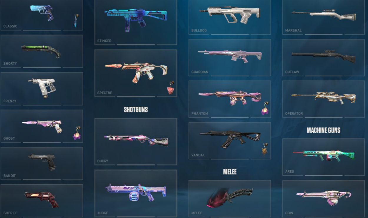 Conta Valorant +100 skins, chaveiro Imortal e etc