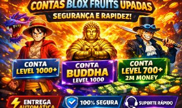 CONTAS BLOX FRUITS UPADAS SEGURANÇA E RAPIDEZ [ROBLOX](Contas Novas n descrição)