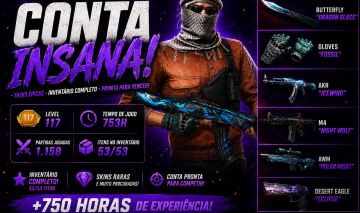 Conta Standoff 2! PREÇO DESPENCOU!!