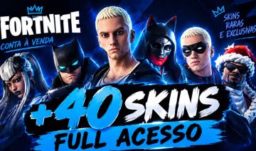 CONTA FORTNITE 40+SKINS [FULL ACESSO]