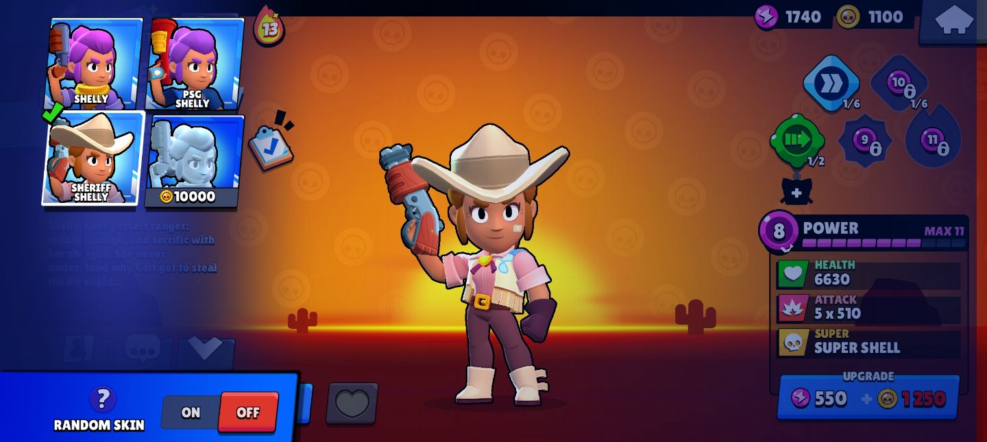 Brawl Stars| 18 Brawlers | 1405 Troféus | Bonnie Power 11 | Skins Inclusas |BS02