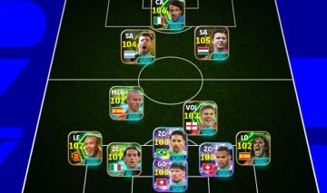 CONTA EFOOTBALL COM 3222 PUSKAS, NESTA, DEL PIERO BUGADAÇO