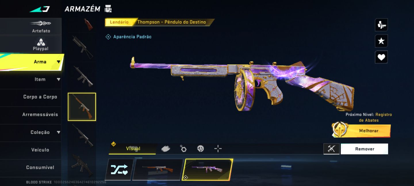CONTA DE BLOOD STRIKE COM P90 EMPIRIA + AK-47 TERROR NOTURNO + CURATIVO!