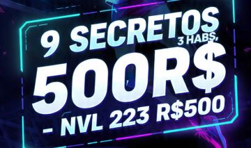 Conta VOLLEYBALL LEGENDS NÍVEL 223 | 9 ESTILOS SECRETOS R$ 500