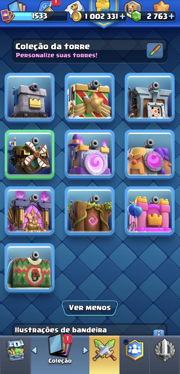 Conta Clash Royale 11.000 Troféus | 17 Evoluções | Nível 15 | veja a descrição