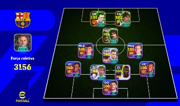 CONTA EFOOTBALL | GULLIT 106 + BERBATOV 104 + INZAGHI 103 | FORÇA 3156