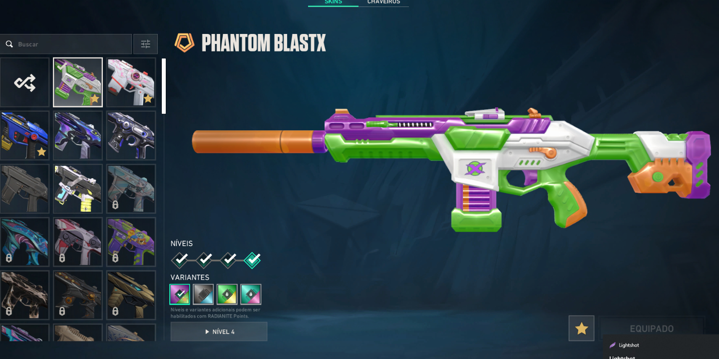 CONTA DE VALORANT COM + DE 2K GASTO(Varias skins tops)