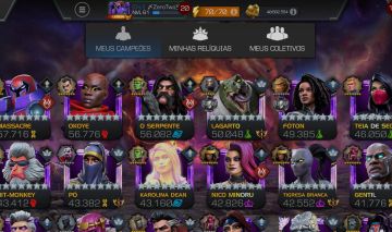 Conta Campeões da Marvel (Ancião)