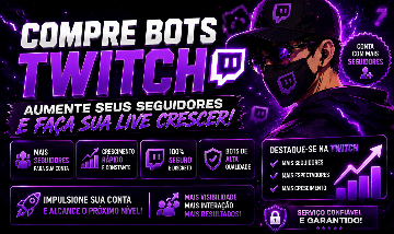 SEGUIDORES BOTS PARA TWITCH (PROMOÇÃO)