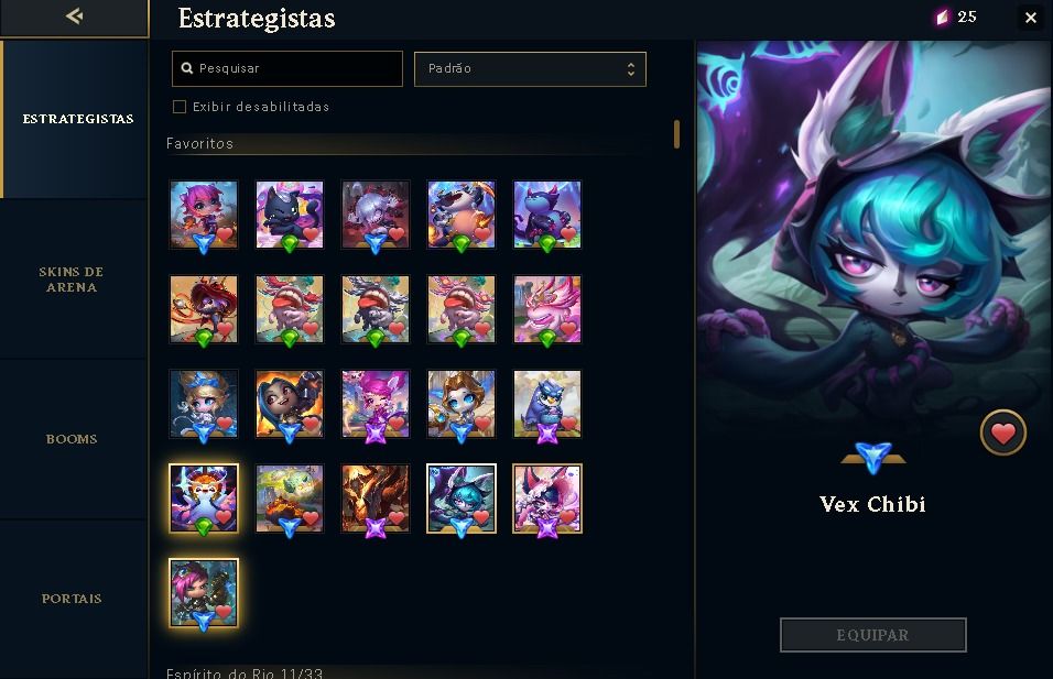 Conta Team Fight Tatics Temáticas Kwaii Café