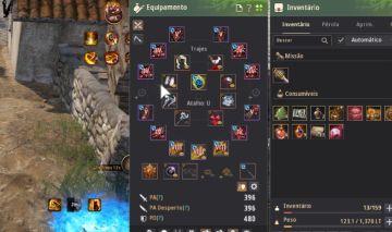 CONTA BLACK DESERT SA 874 DE GS 4 PARTES EDENA 395 AP 479 DP (STEAM, SÓ PRA BDO)